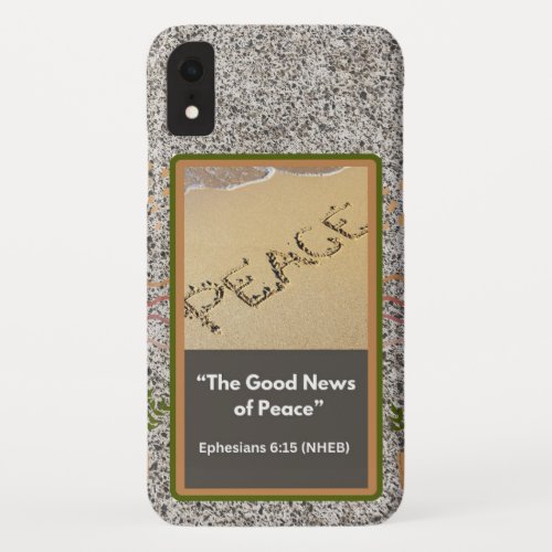 Good News of Peace Barely There _ iPhone XR Case