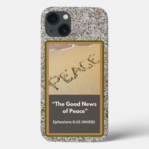 Good News of Peace _ Barely There _  iPhone 13 Case