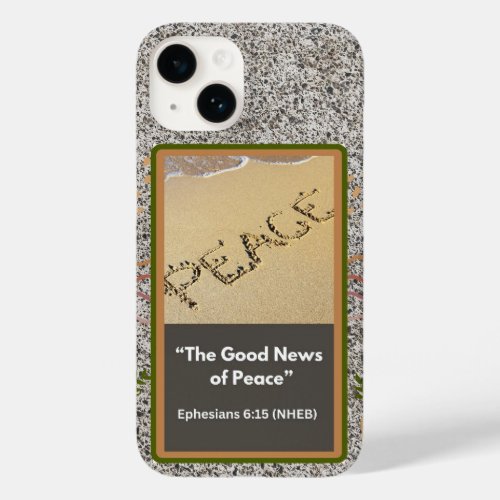 Good News of Peace _ Barely There _  Case_Mate iPhone 14 Case