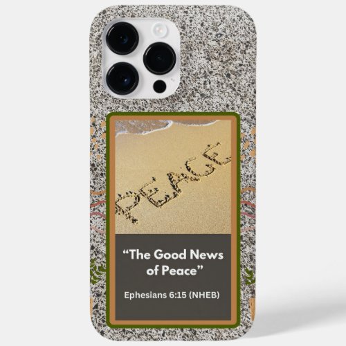 Good News of Peace _ Barely There _  Case_Mate iPhone 14 Pro Max Case
