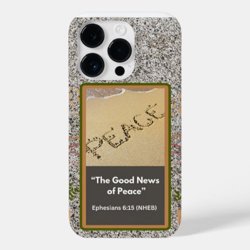 Good News of Peace _ Barely There _  Case_Mate iPhone 14 Pro Case
