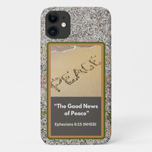 Good News of Peace _ Barely There _ iPhone 11 Case