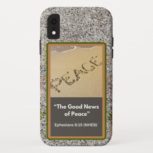 Good News of Peace _ Tough _ iPhone XR Case