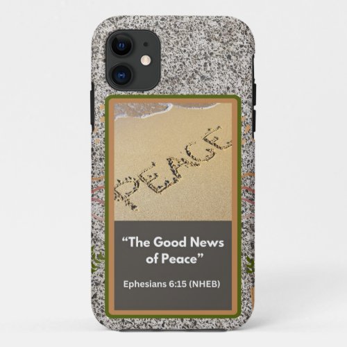 Good News of Peace _ Tough _ iPhone 11 Case