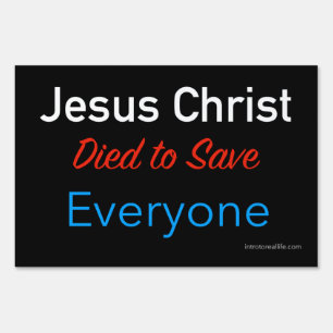 Good News Yard Sign - 18" x 12"