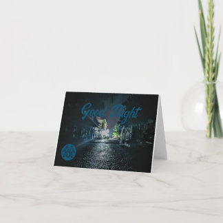 Good Night card