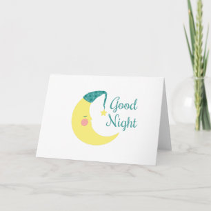 Good Night Card
