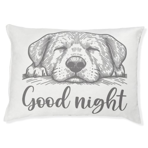 Good Night choose color Pet Bed