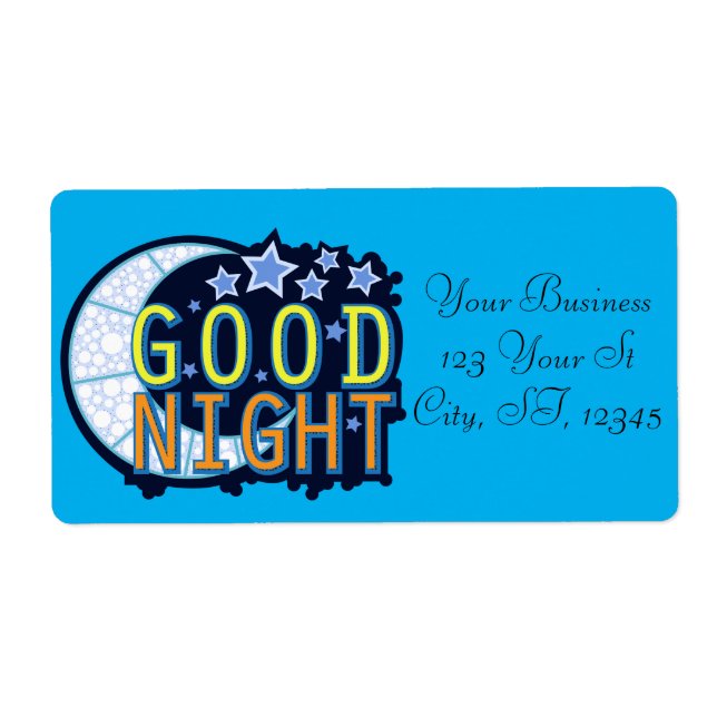 Good Night Crescent Moon Thunder_Cove Label (Front)