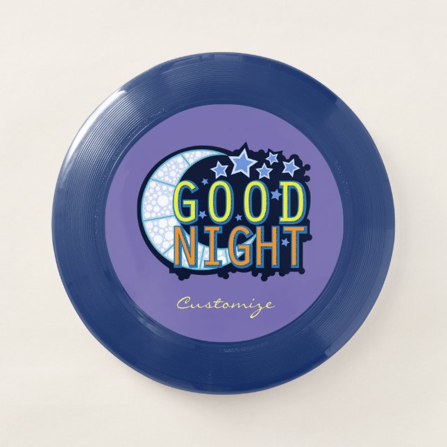 Good Night Crescent Moon Thunder_Cove  Wham-O Frisbee (Front)