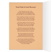 "Good Night & Good Morning" (Inside (Left))