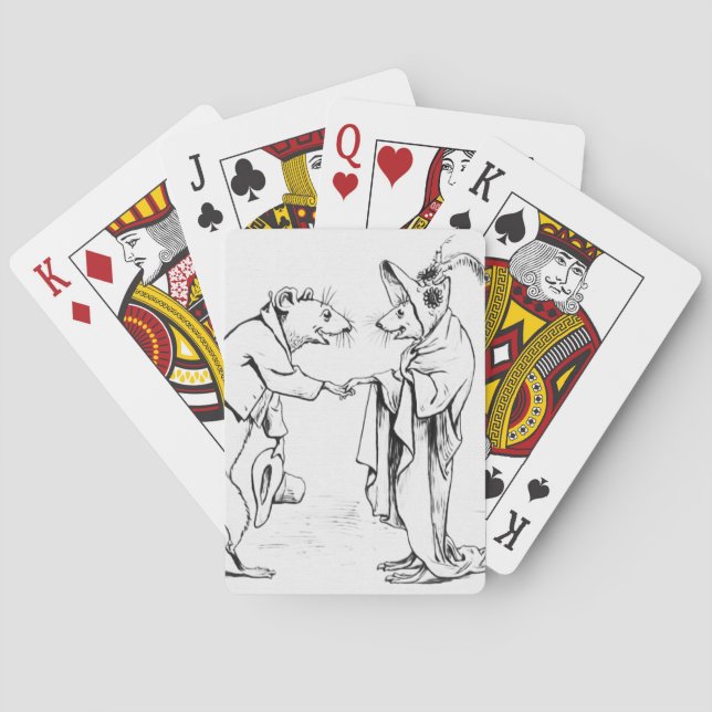 Good Night Mice Poker Cards (Back)