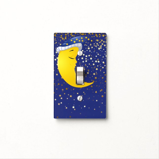 Good Night Moon Light Switch Cover (In Situ)