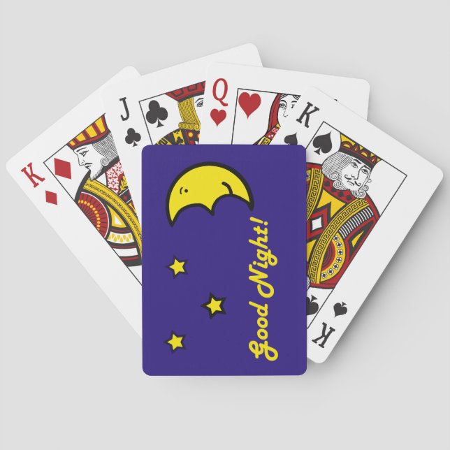 Good Night Poker Cards (Back)