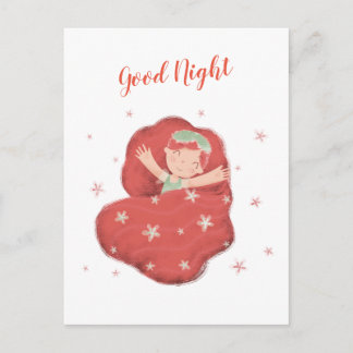 Good Night Postcard