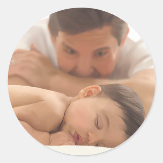 Good Night Princess Classic Round Sticker