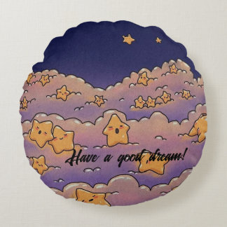 good night round pillow