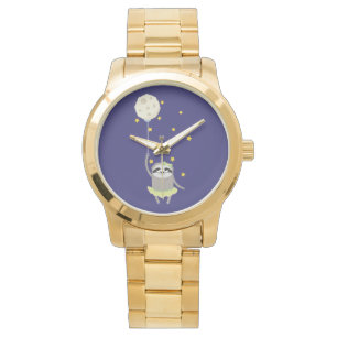 Good Night Sloth with Moon Watch