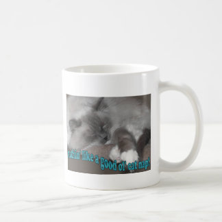 good ol' cat nap coffee mug