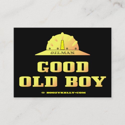 Good Old Boy Business Cards