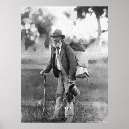 Good Old Jolly Australian Swagman Poster