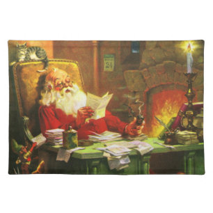 Good Old Santa Claus Placemat