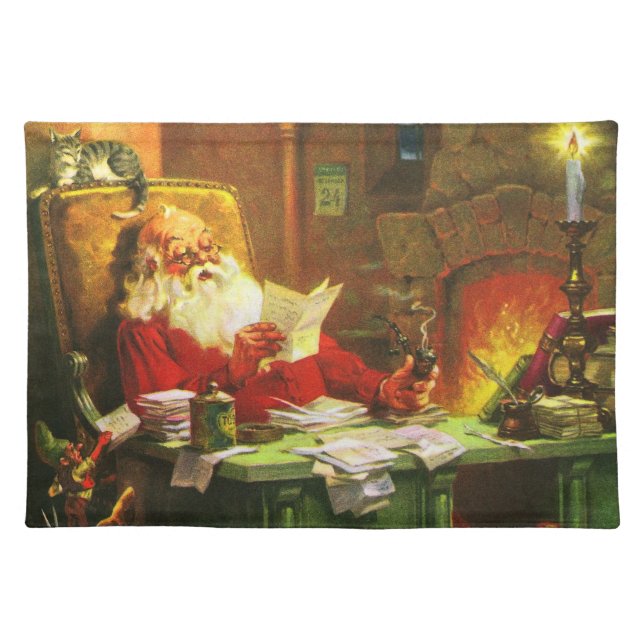 Good Old Santa Claus Placemat (Front)