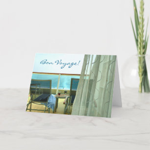 Good on Board Custom Bon Voyage Card