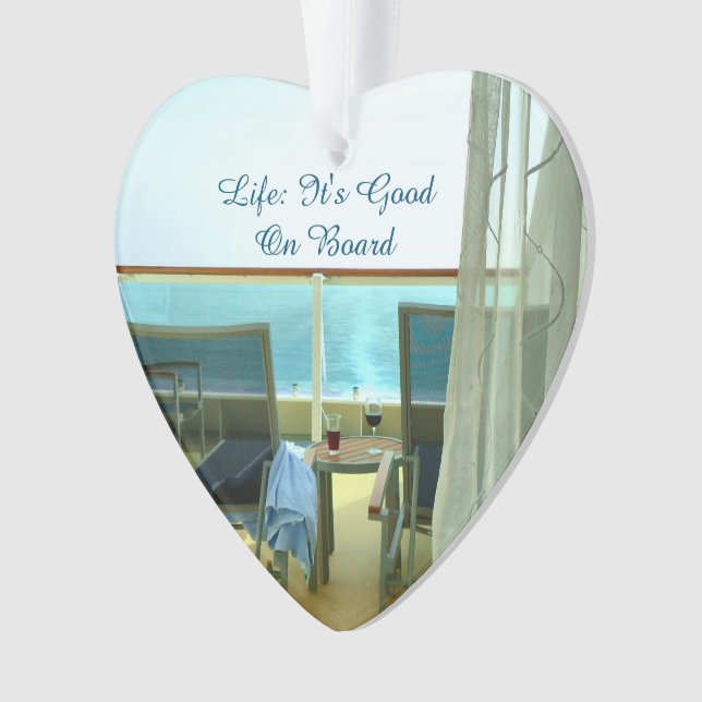 Good On Board Ornament (Front)