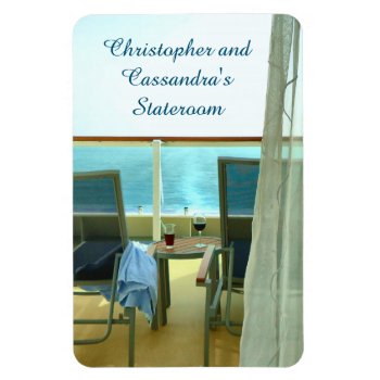 Good On Board  Vrt. Stateroom Door Marker Magnet by CruiseReady at Zazzle