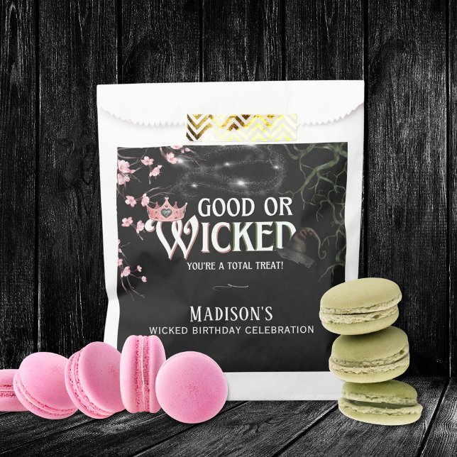 Good or Wicked, You're A Treat Favor Bag (Creator Uploaded)