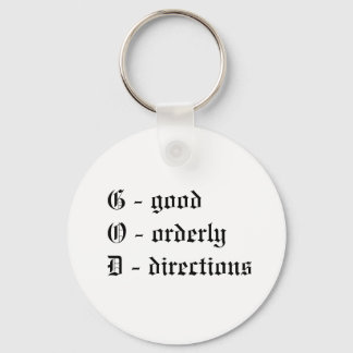 Good orderly keychain