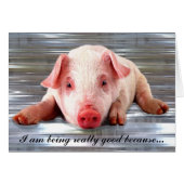 Good Pig Customizable Cards (Front Horizontal)
