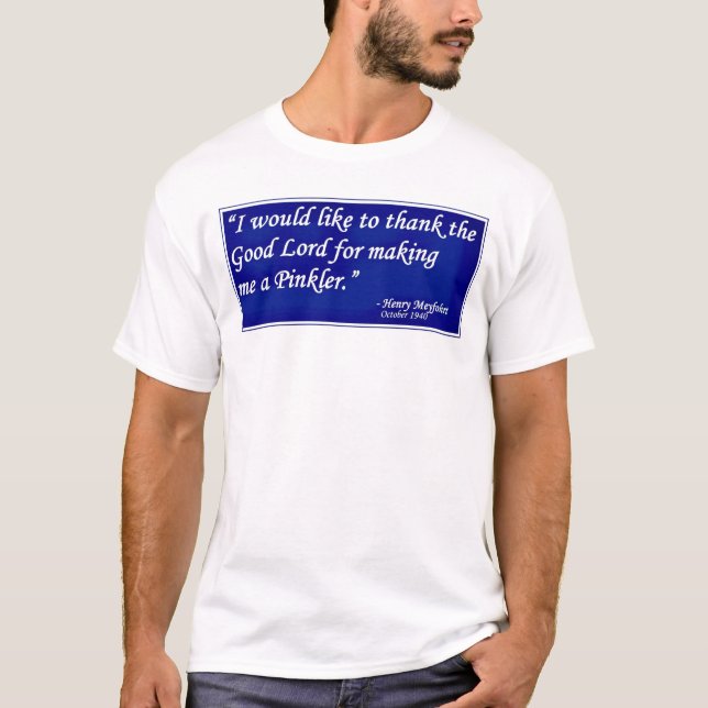 Good Pinkler T-Shirt (Front)