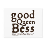 Good Queen Bess Postcard