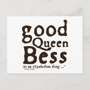 Good Queen Bess Postcard