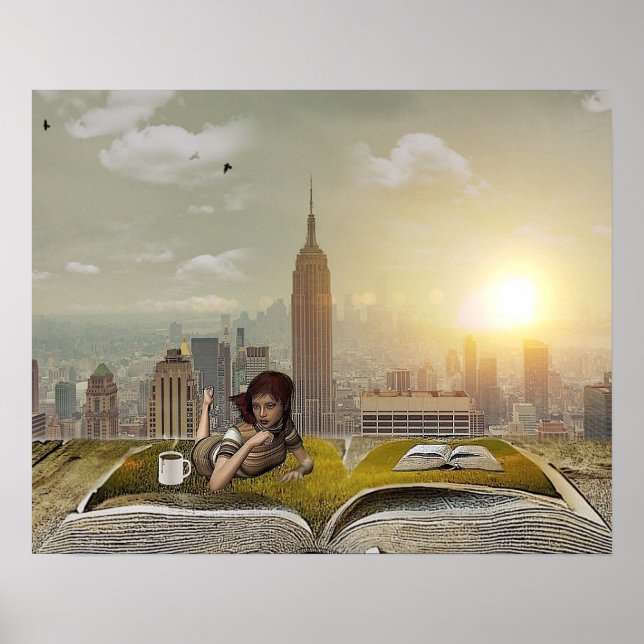 GOOD READING POSTER: Reading Refuge Poster (Front)