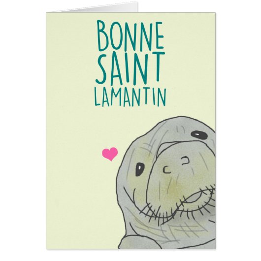 Good Saint Lamantin Cards (Front)