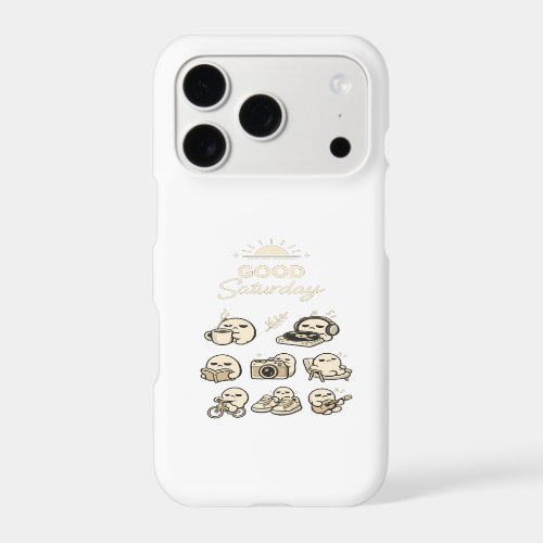 GOOD SATURDAY | Cozy Weekend Vibes | LUNIO™ Minima iPhone 17 Pro Case