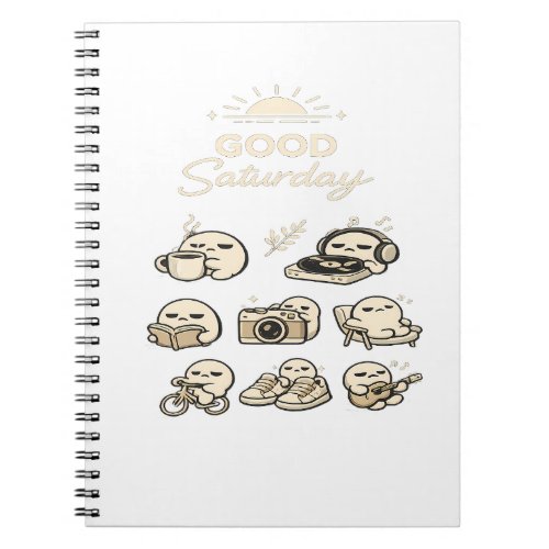 GOOD SATURDAY | Cozy Weekend Vibes | LUNIO™ Minima Notebook