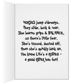 Good Seat Balance & Life - Cowboy Parenting (Inside (Right))