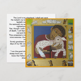 Good Shepherd Icon Flat Card