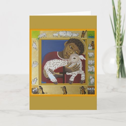 Good Shepherd Icon Flat Card