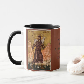 Good Shepherd Icon l Orthodox Faith Mug