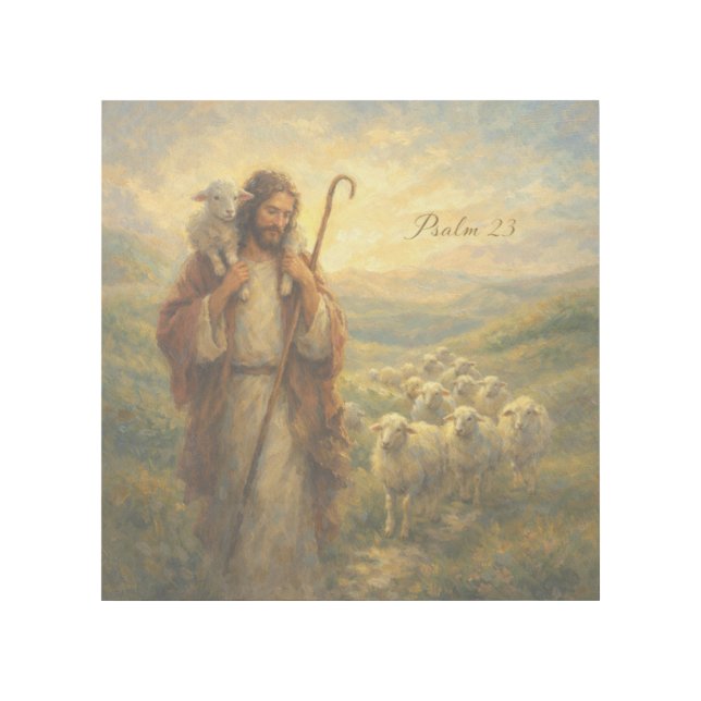 Good Shepherd Jesus Wall Decor (Front)