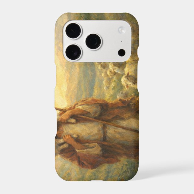Good Shepherd Jesus Wall Decor Iphone Case (Back)