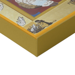 Good Shepherd Lost Sheep Icon  Faux Canvas Print