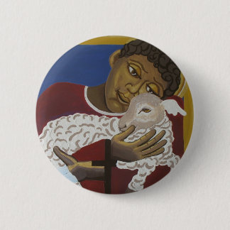 Good Shepherd parable Pinback Button