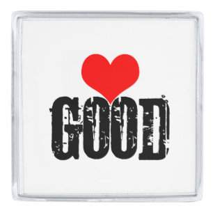 Good Silver Finish Lapel Pin