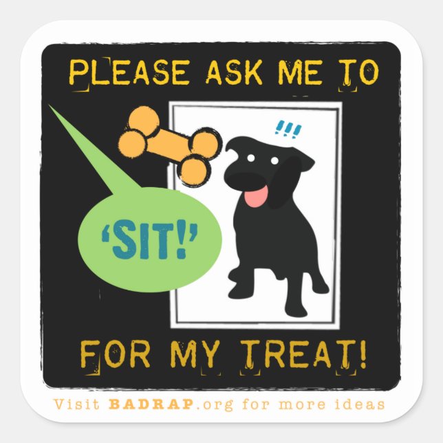 Good Sit! Reward Stickers (Front)